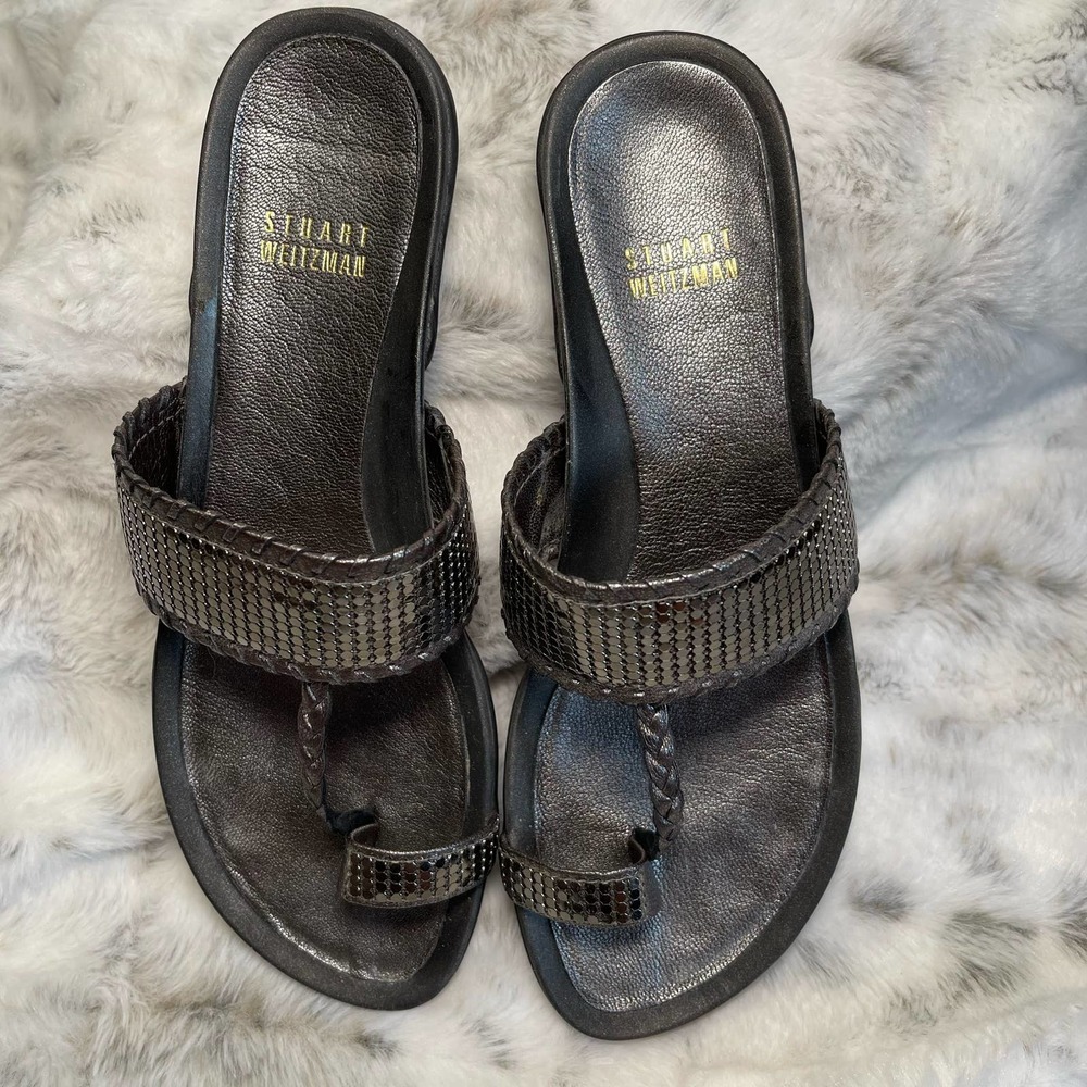 Stuart Weitzman Caliph Sandals Size 5.5 - image 3